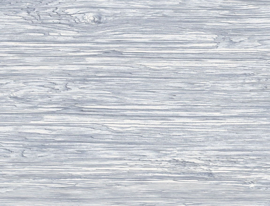 Lillian August Washed Shiplap Embossed Vinyl Blue Mist Wallpaper Sample LN11602
