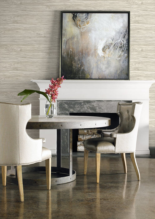 Lillian August Washed Shiplap Embossed Vinyl Hazelwood Wallpaper Sample LN11605