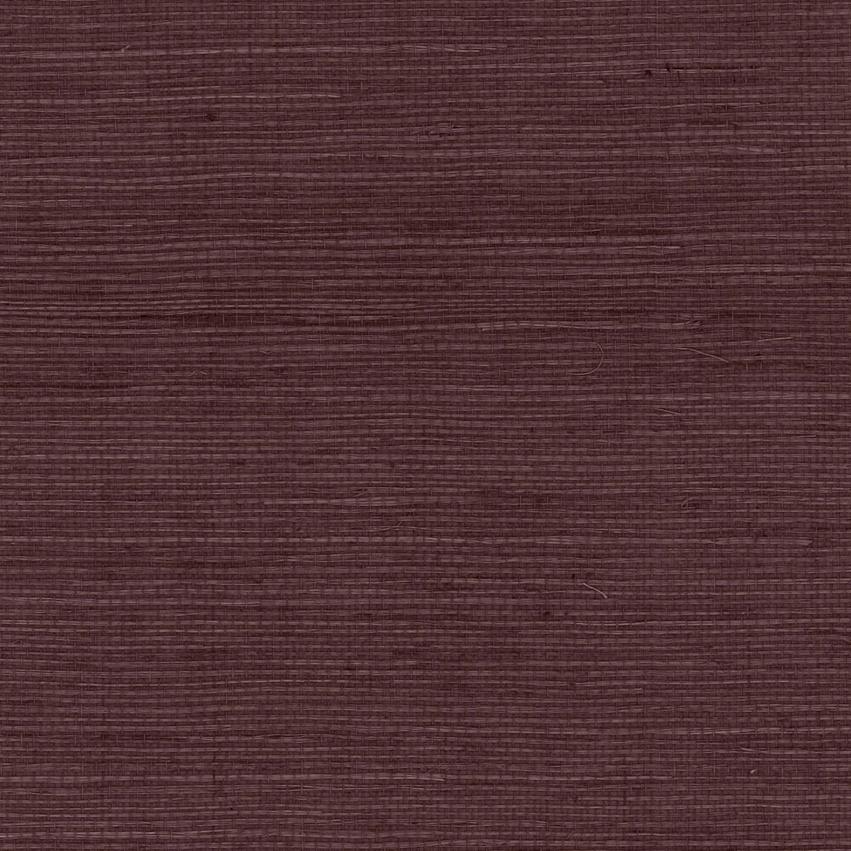 Lillian August Sisal Grasscloth Deep Plum Wallpaper Sample LN11811