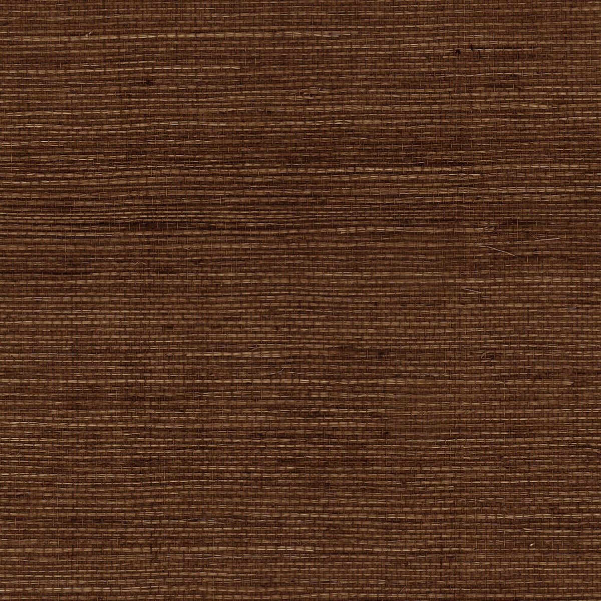 Lillian August Sisal Grasscloth Chocolate Wallpaper Sample LN11816