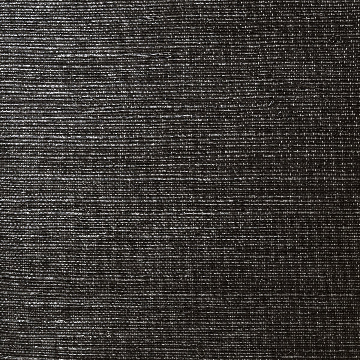 Lillian August Sisal Grasscloth Onyx Wallpaper Sample LN11820
