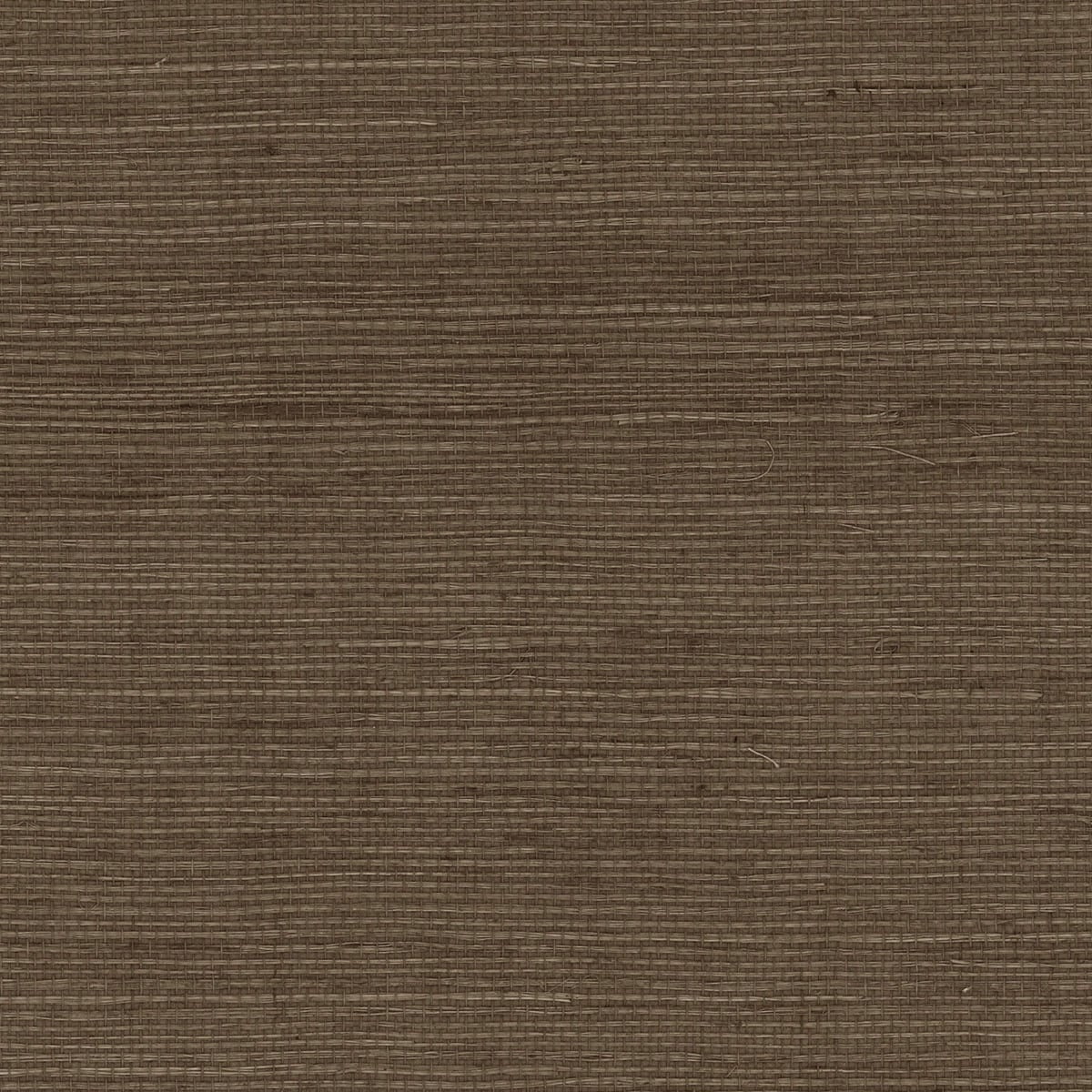Lillian August Sisal Grasscloth Ash Brown Wallpaper Sample LN11836
