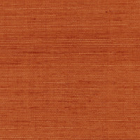 Lillian August Sisal Grasscloth Blood Orange Wallpaper LN11841