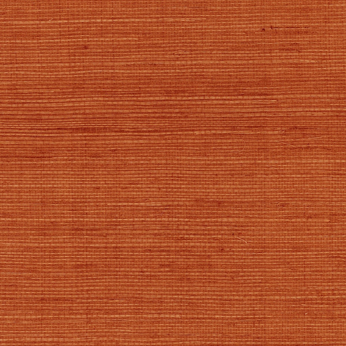 Seabrook Designs Sisal Grasscloth Blood Orange Wallpaper Sample LN11841
