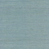 Lillian August Sisal Grasscloth Powder Blue Wallpaper LN11862