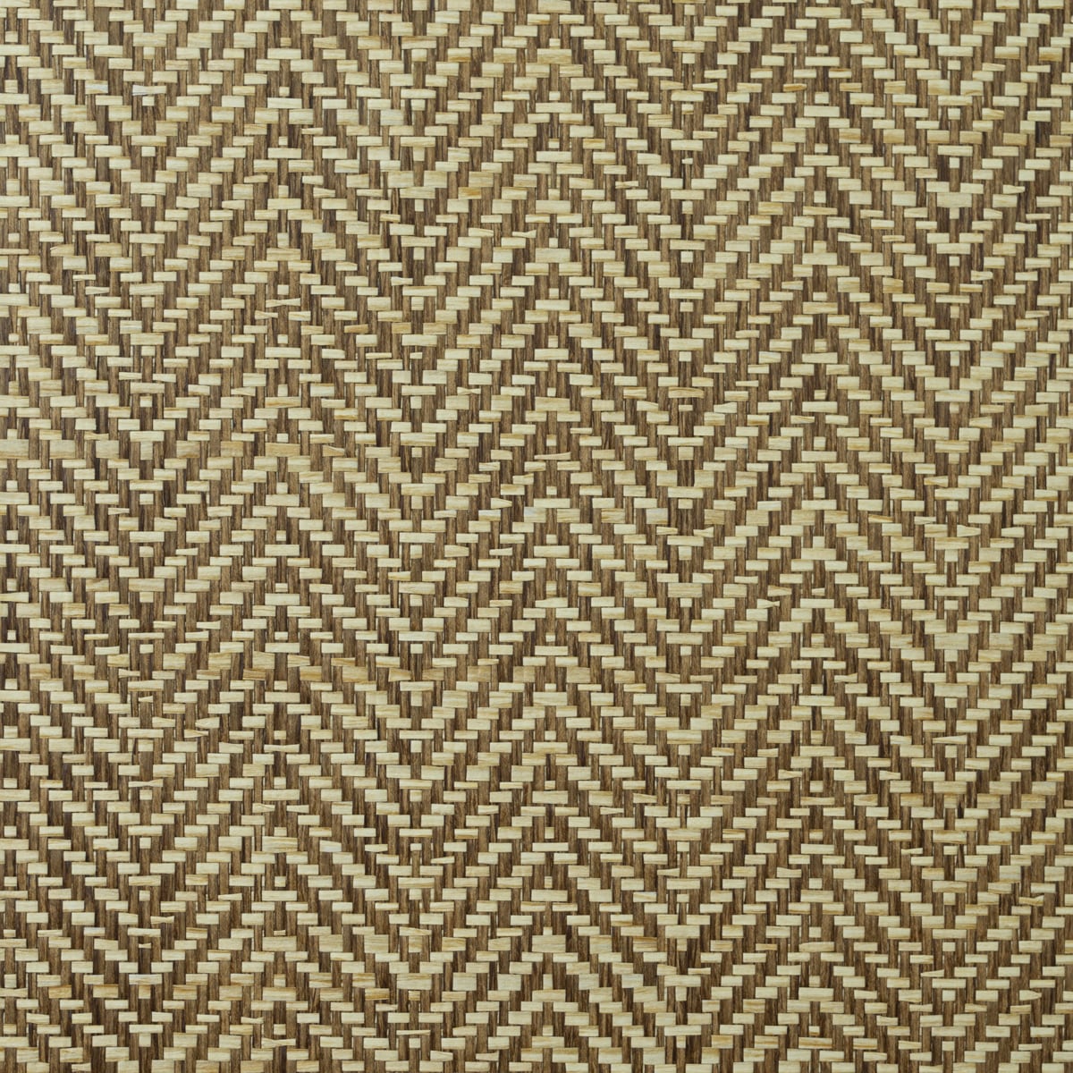 Lillian August Paperweave Havanna Brown Wallpaper Sample LN11895