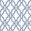 Lillian August Coastal Lattice Riviera Blue Wallpaper LN21102