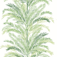 Lillian August Keana Palm Paradise Green Wallpaper LN30104