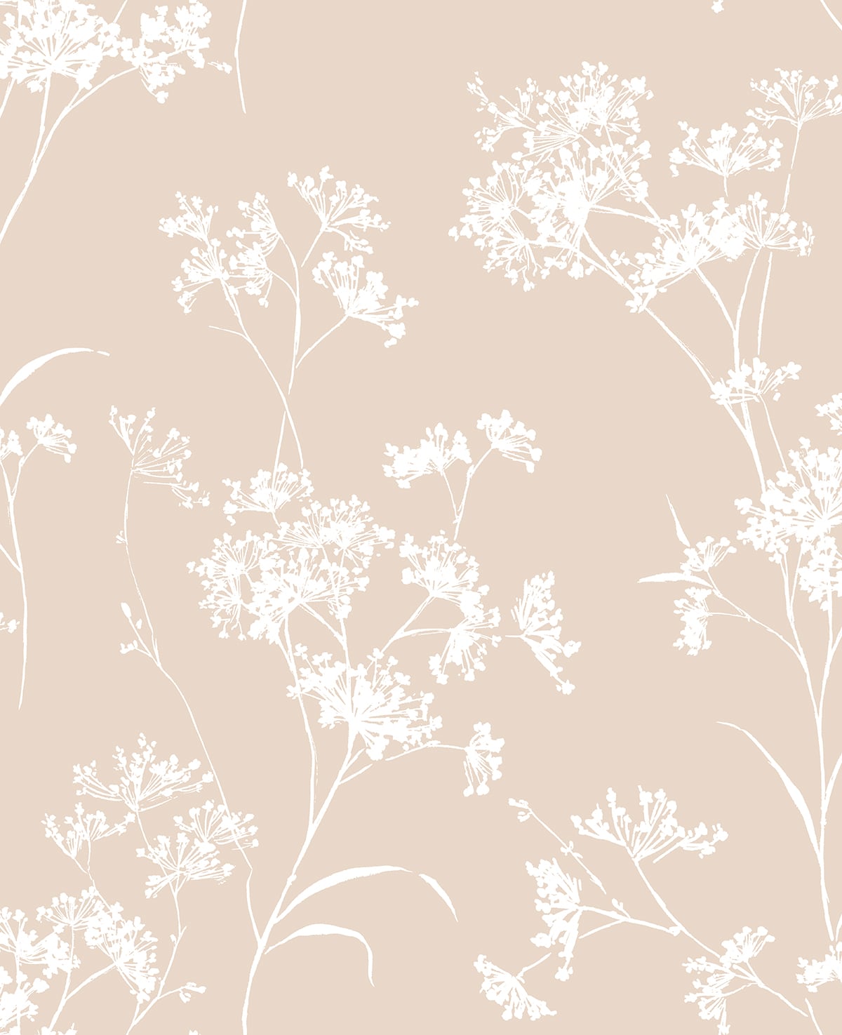 Lillian August Floral Mist Peach Petal Wallpaper Sample LN30501