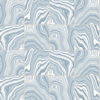 Lillian August Marbled Tile Lakeside Wallpaper LN30612