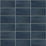 Lillian August Rib Tile Denim Blue Wallpaper LN30812
