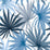Lillian August Tropic Palm Toss Blue Seas Wallpaper LN31002