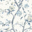 Lillian August Sparrow Haven  Breezy Blue Wallpaper LN40002