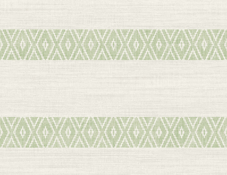Lillian August Alani Geo Stripe Aloe Wallpaper LN40104