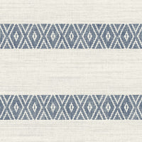 Lillian August Alani Geo Stripe Nautical Blue Wallpaper LN40112