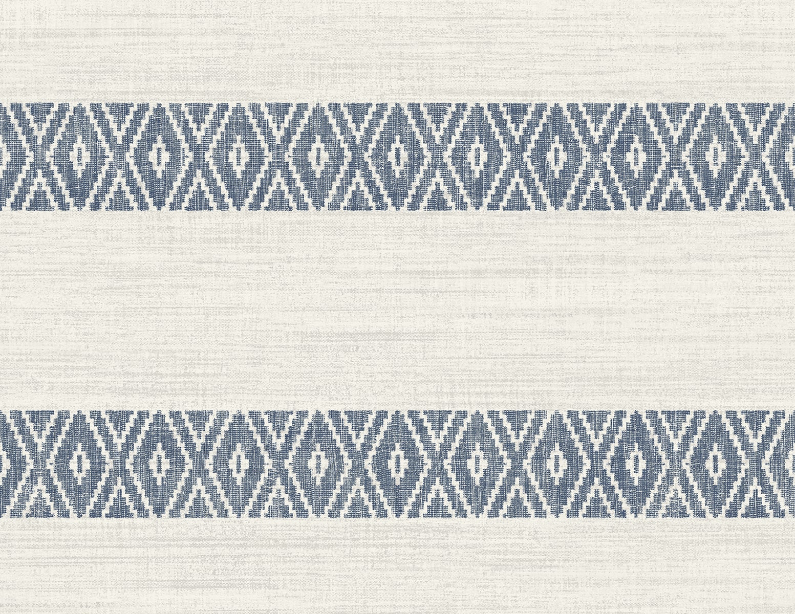 Lillian August Alani Geo Stripe Nautical Blue Wallpaper Sample LN40112