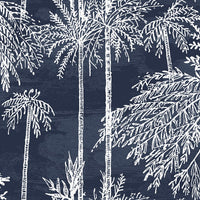 Lillian August Palm Grove  Midnight Sky Wallpaper LN40212