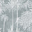 Lillian August Palm Grove  Bluestone Wallpaper Sample LN40218