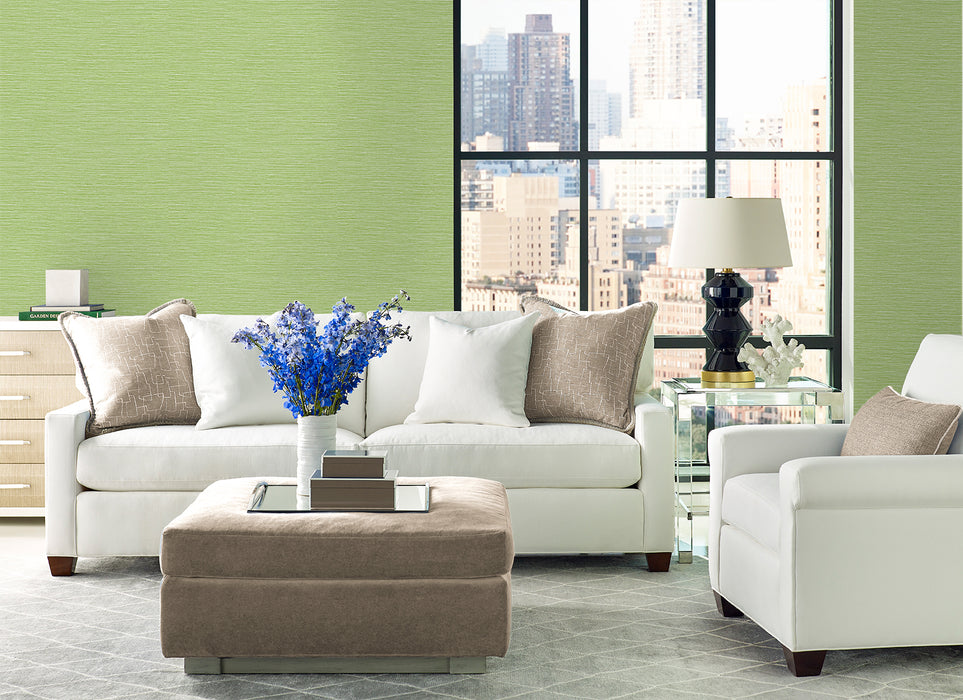 Lillian August Tiger Island Faux Sisal Meadow Wallpaper Sample LN40404