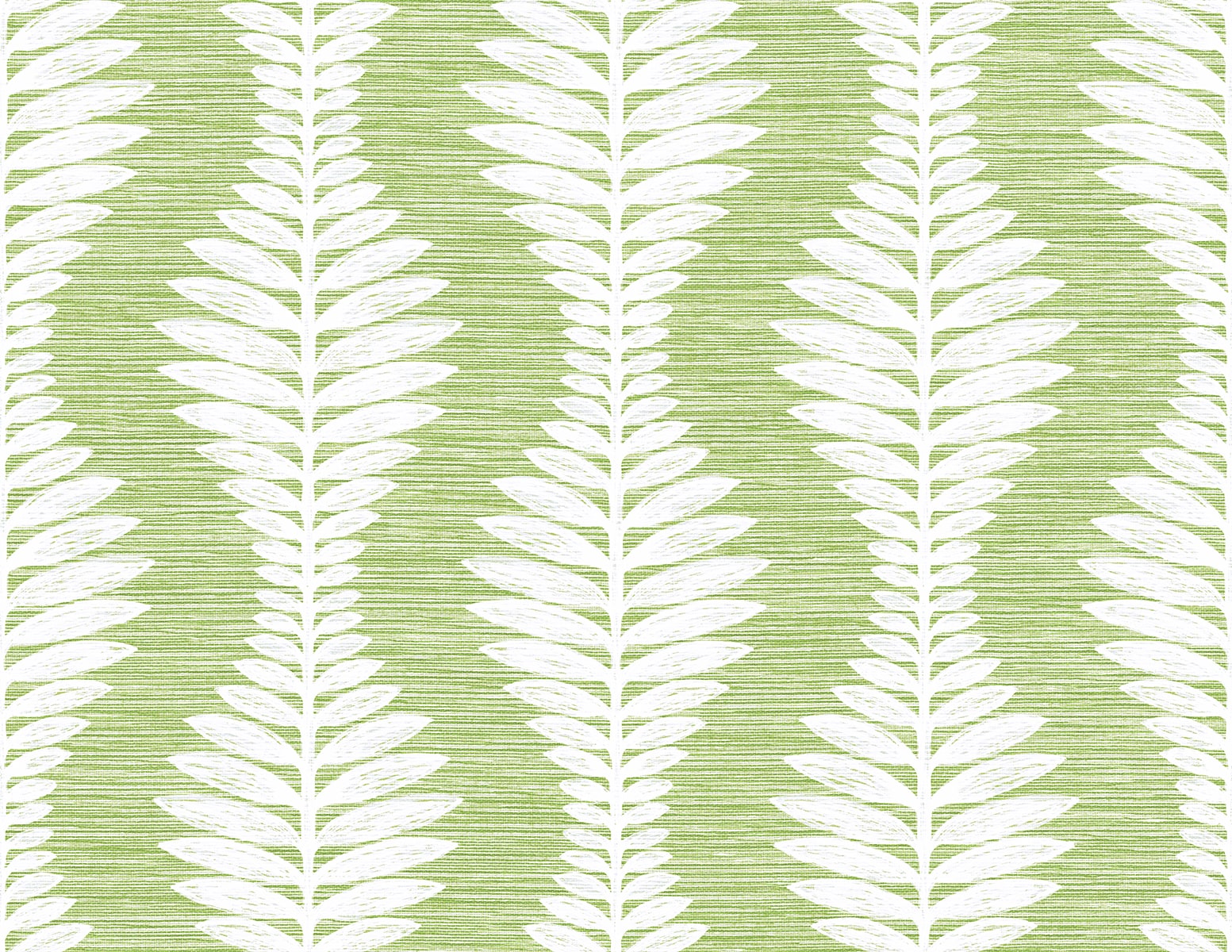 Lillian August Carina Leaf Ogee Greenery Wallpaper Sample LN40504