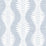 Lillian August Carina Leaf Ogee Charlotte Blue Wallpaper LN40512