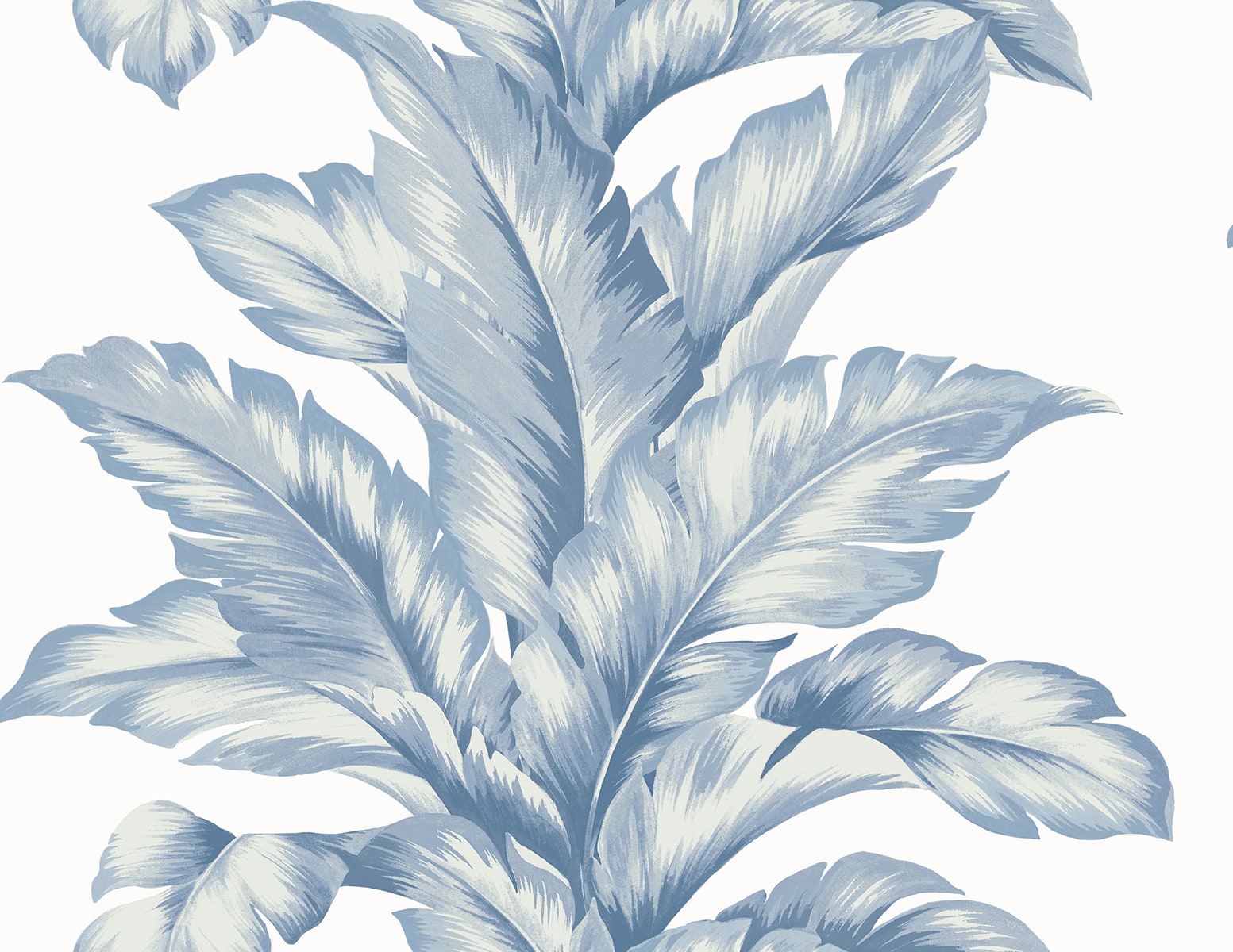 Lillian August Banana Springs  Blue Skies Wallpaper Sample LN40632