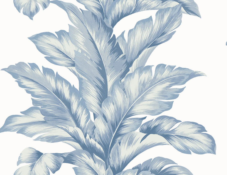 Lillian August Banana Springs  Blue Skies Wallpaper Sample LN40632