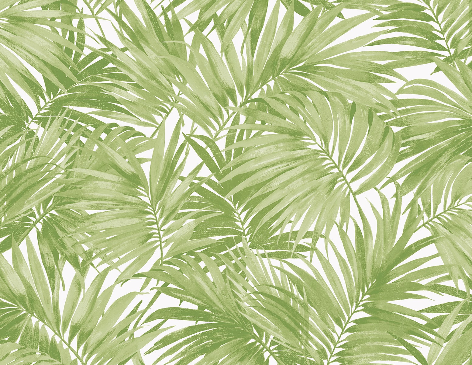 Lillian August Cordelia Tossed Palms Spring Green Wallpaper LN40704