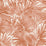 Lillian August Cordelia Tossed Palms Coral Wallpaper Sample LN40706