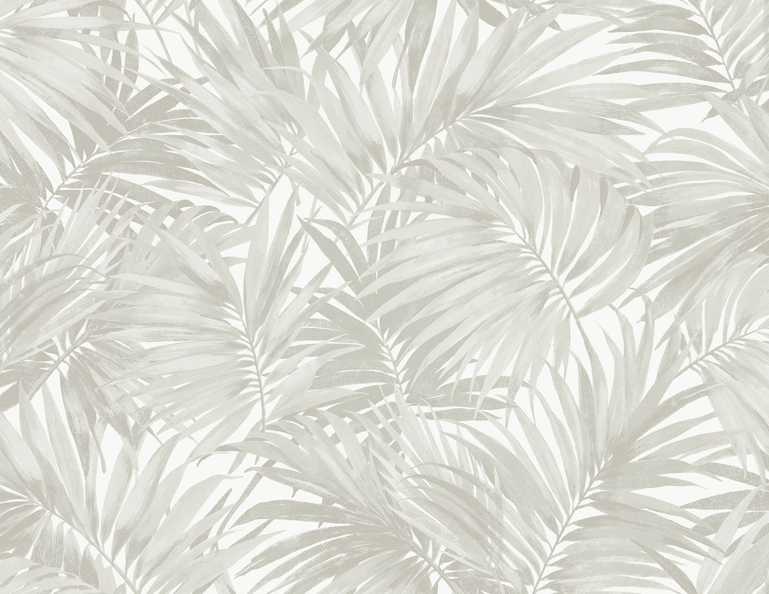 Lillian August Cordelia Tossed Palms Dove Grey Wallpaper LN40707
