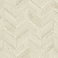 Lillian August Keone Bay Chevron Oat Wallpaper LN40803