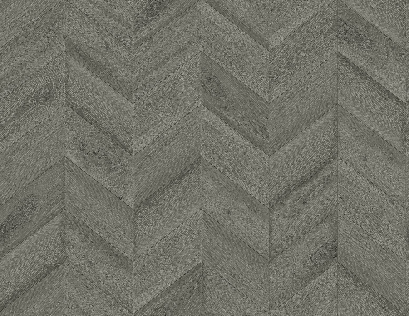 Lillian August Keone Bay Chevron Harbor Grey Wallpaper Sample LN40808