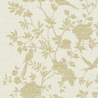 Lillian August Aloha Bird Trail Golden Wallpaper LN41003