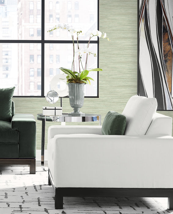 Lillian August Loe Sanctuary Stria Seaglass Wallpaper LN41104