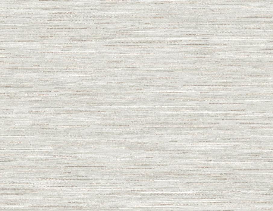 Lillian August Loe Sanctuary Stria Creamsicle & Alloy Wallpaper LN41106