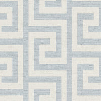 Lillian August Luna Retreat Greek Key Skylight Wallpaper LN41202