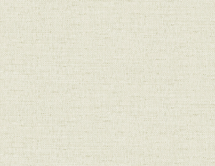 Lillian August Kaya Faux Paperweave Cream Wallpaper Sample LN41305