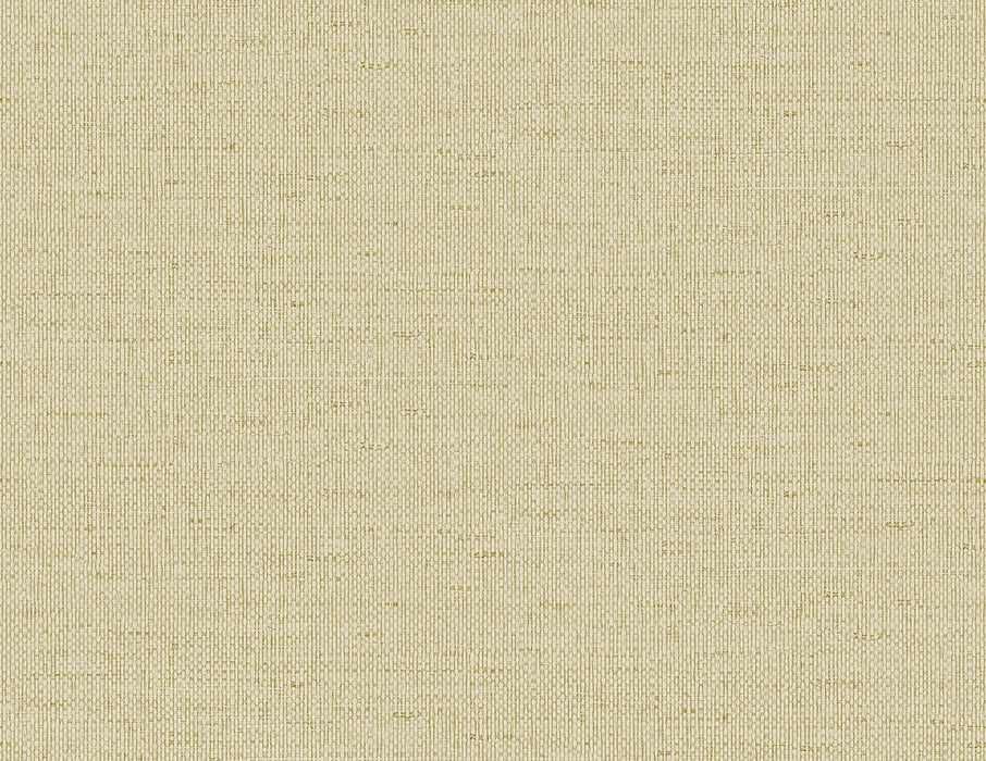 Lillian August Kaya Faux Paperweave Chamomile Wallpaper Sample LN41313