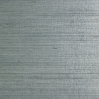 Lillian August Sisal On Metallic Aquamarine Wallpaper LN50020