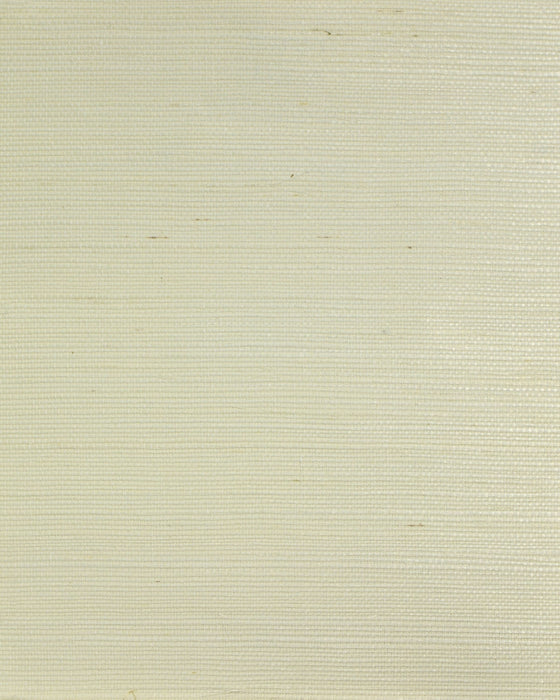 Lillian August Sisal Acadia White Wallpaper Sample LN50052