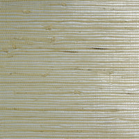 Lillian August Regular Jute On Metallic Silver Neutral Wallpaper LN50053