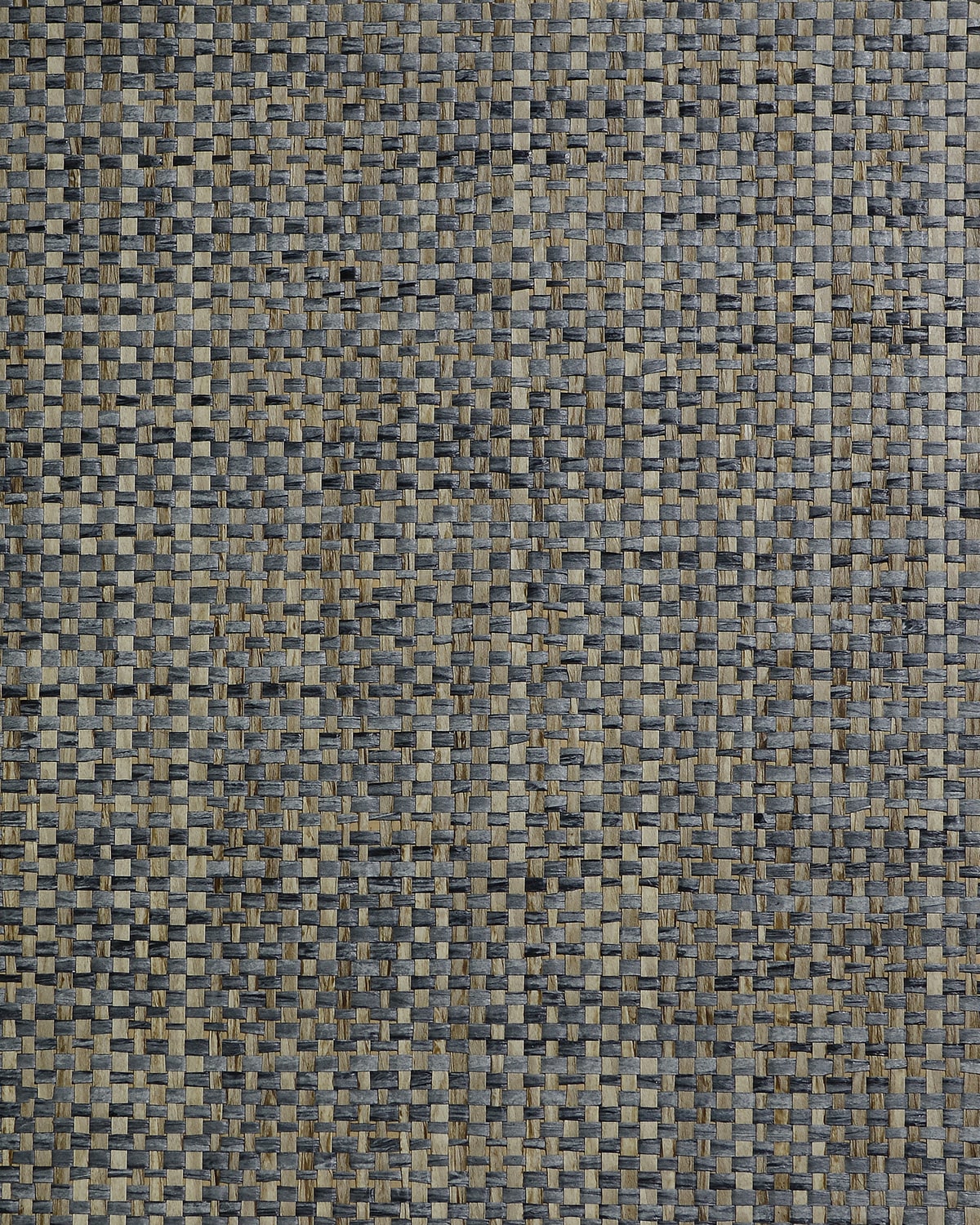 Lillian August Japanese Paperweave Multi Gray Wallpaper LN50079