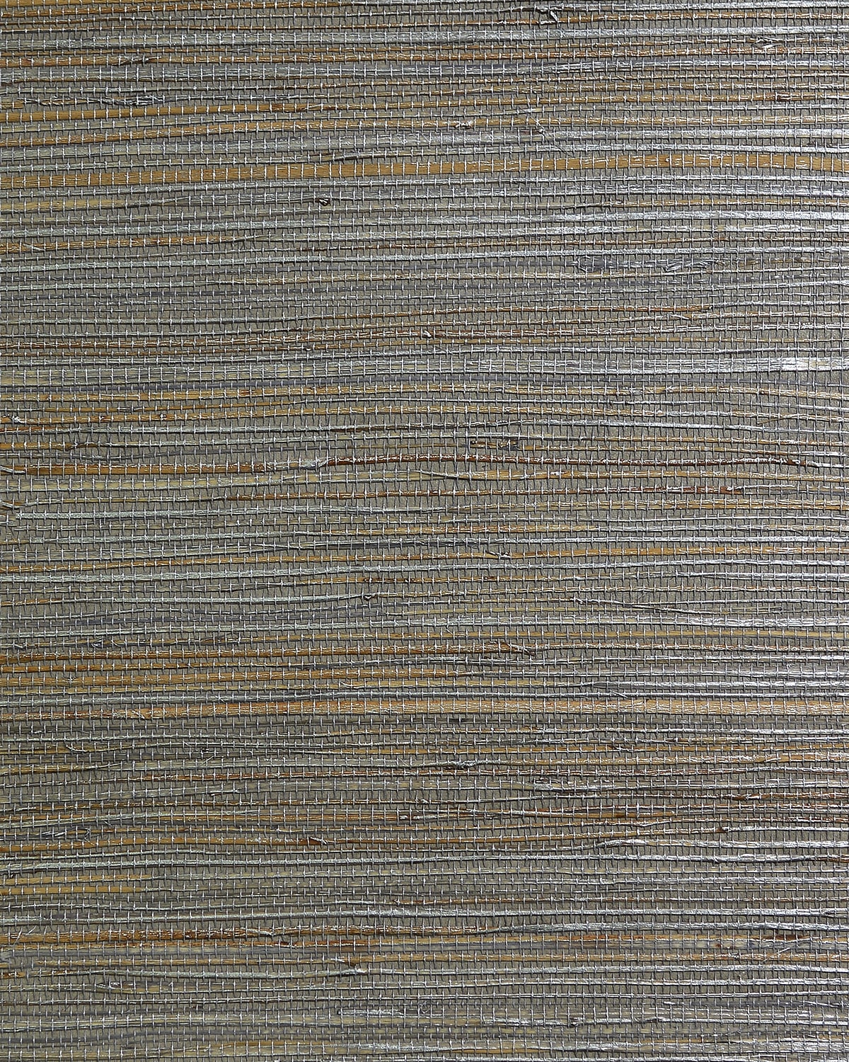 Lillian August Raw Jute Multi Silver Wallpaper LN50089