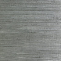 Lillian August Sisal On Metallic Warm Gray Wallpaper LN50092