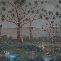 Brunschwig & Fils Lantern Parade Midsummer Wallpaper LOANER PNL.AMW10081-15.0