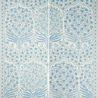 Brunschwig & Fils Sameera Paper Blue/Indigo Wallpaper LOANER PNL.P2017100-515.0