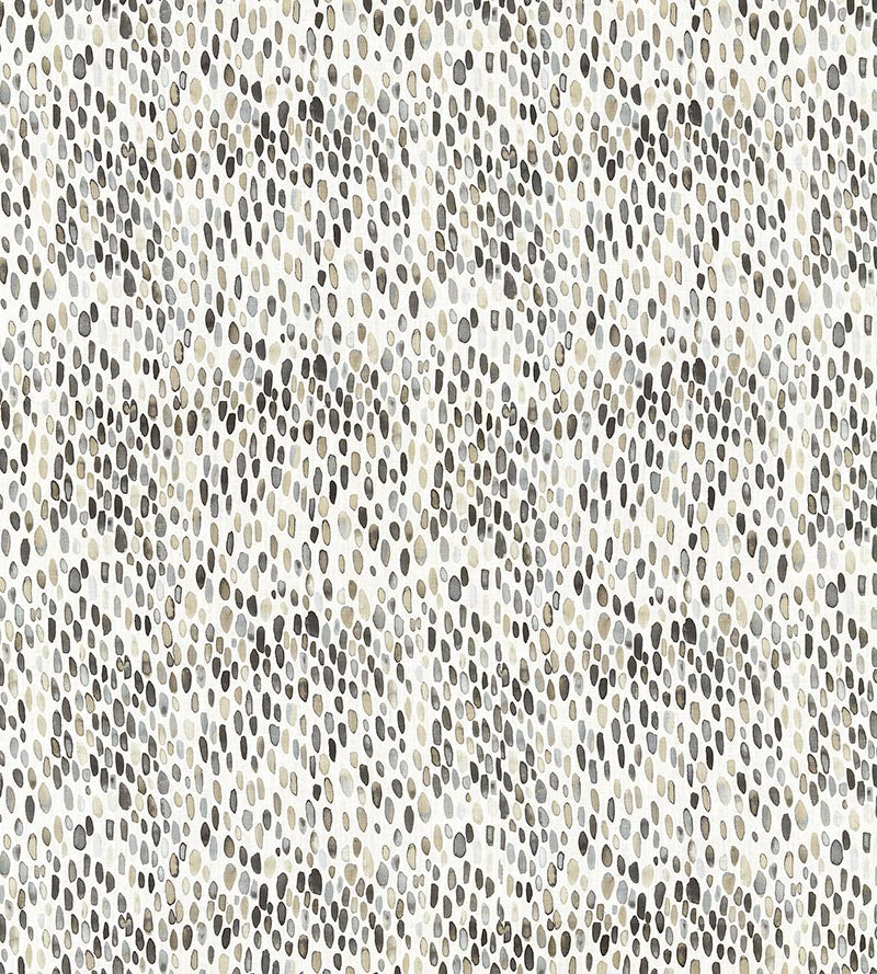 Grey Watkins Jamboree Linen Print Greys Fabric Sample LO50960005