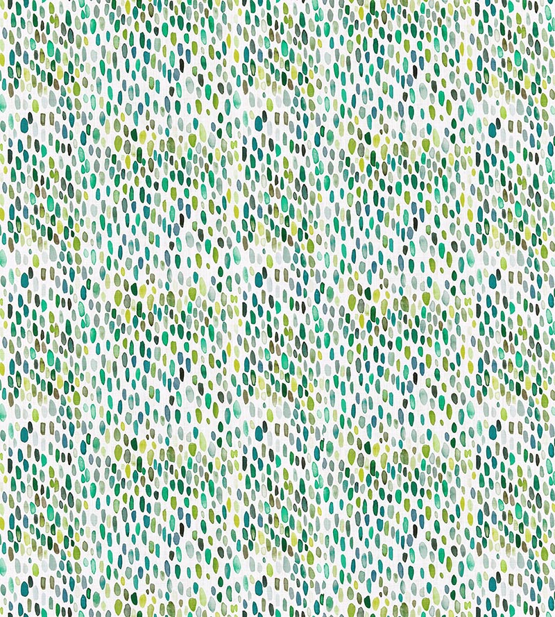 Grey Watkins Jamboree Linen Print Grasshopper Fabric LO50960006