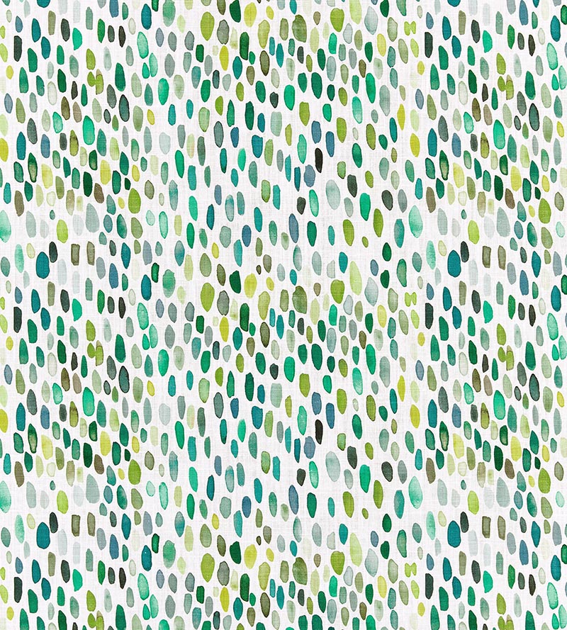 Grey Watkins Jamboree Linen Print Grasshopper Fabric LO50960006