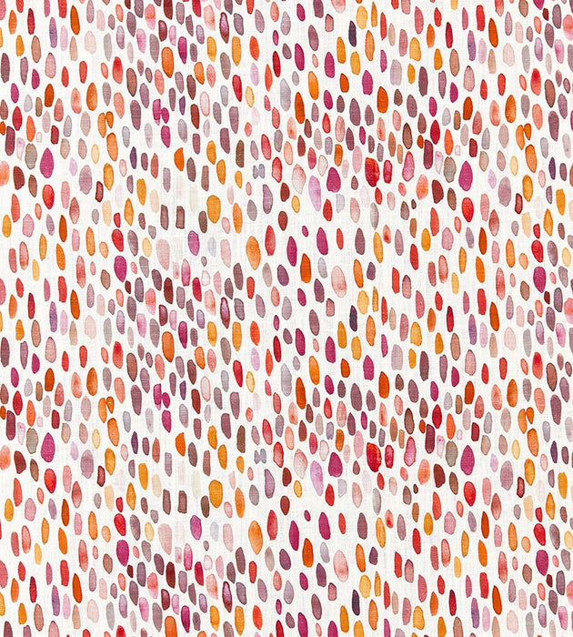 Grey Watkins Jamboree Linen Print Wild Berry Fabric Sample LO50960007